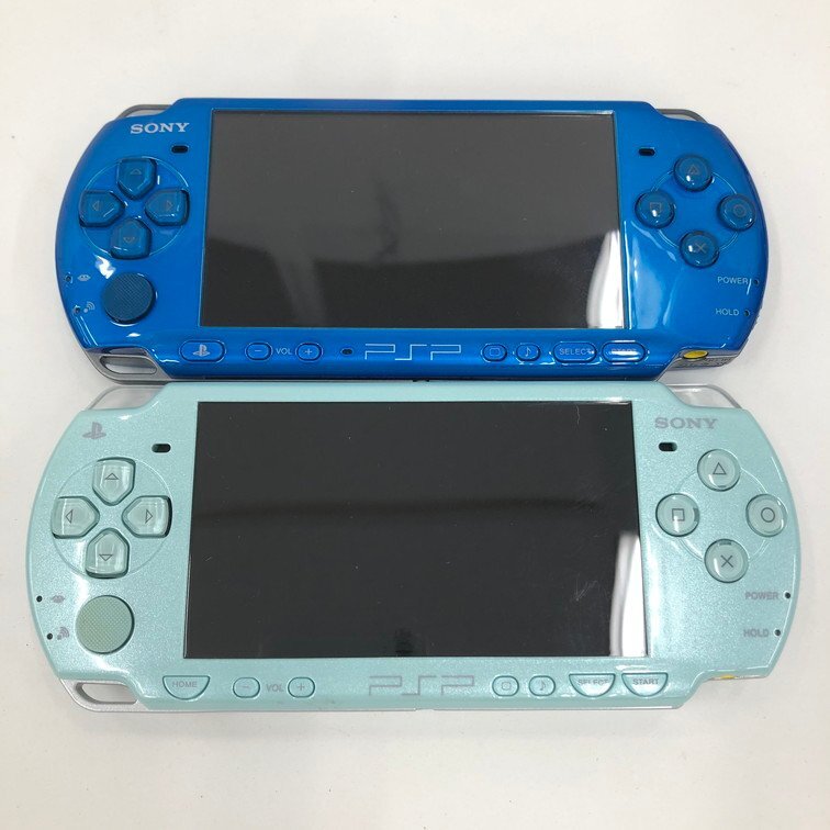 SONY ソニー PSP-3000 PSP-2000 本体 ソフト 3点 おまとめ SONY ソニー PSP-3000 PSP-2000 本体 ソフト 3点 おまとめ