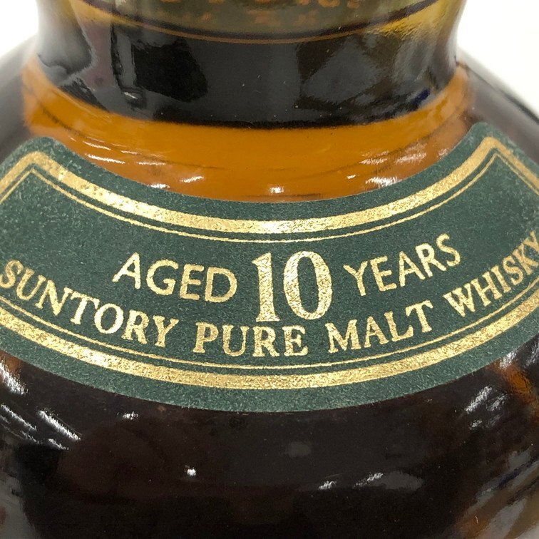 SUNTORY サントリー 山崎 ピュアモルトウイスキー10年 700ml 40 SUNTORY サントリー 山崎 ピュアモルトウイスキー10年 700ml 40