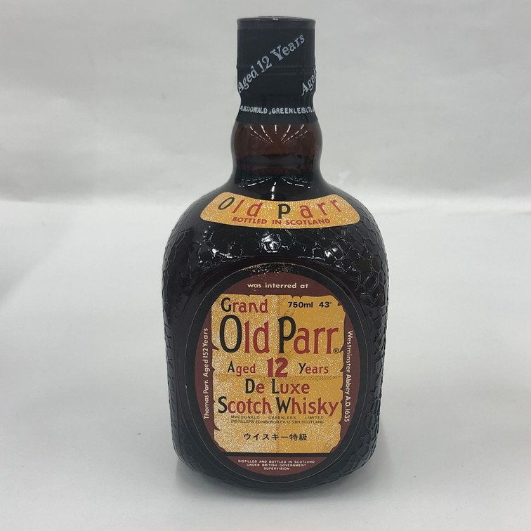 Grand Old Parr オールドパー Aged 12 Years De Luxe スコッチ Grand Old Parr オールドパー Aged 12 Years De Luxe スコッチ