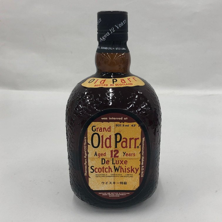 Grand Old Parr オールドパー Aged 12 Years De Luxe スコッチ Grand Old Parr オールドパー Aged 12 Years De Luxe スコッチ