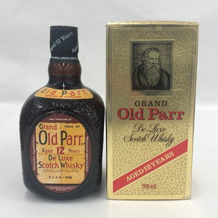 Grand Old Parr オールドパー Aged 12 Years De Luxe スコッチ Grand Old Parr オールドパー Aged 12 Years De Luxe スコッチ