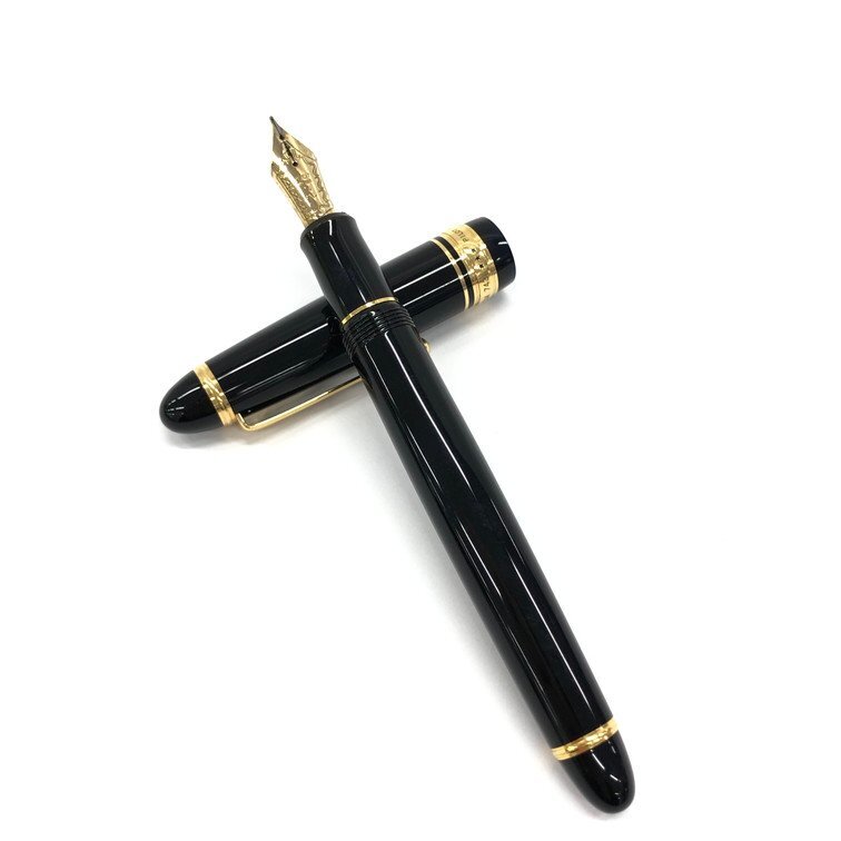 PILOT CUSTOM743 14K-585 M 万年筆 PILOT パイロット 万年筆 CUSTOM743 ブラック ペン先14K-585