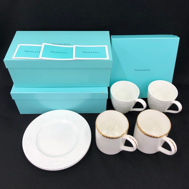TIFFANY & Co. ティファニー Tiffany Terrace Gold Band TIFFANY & Co. ティファニー Tiffany Terrace Gold Band