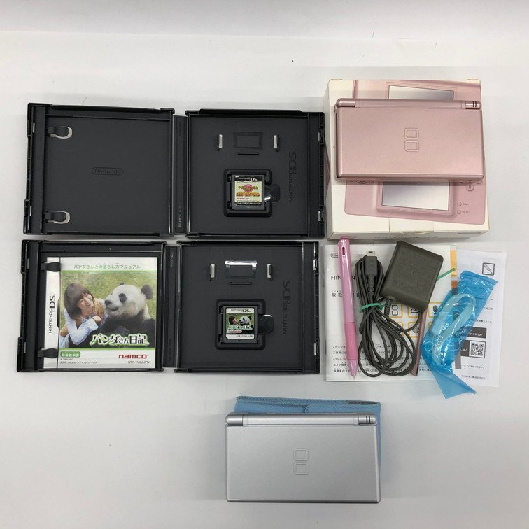 Nintendo ニンテンドー DS Lite 本体 2台 ソフト おまとめ 箱 Nintendo ニンテンドー DS Lite 本体 2台 ソフト おまとめ 箱