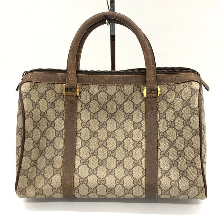 GUCCI グッチ ボストンバッグ GGスプリーム 40.02.007【DDAX1050 GUCCI グッチ ボストンバッグ GGスプリーム 40.02.007【DDAX1050
