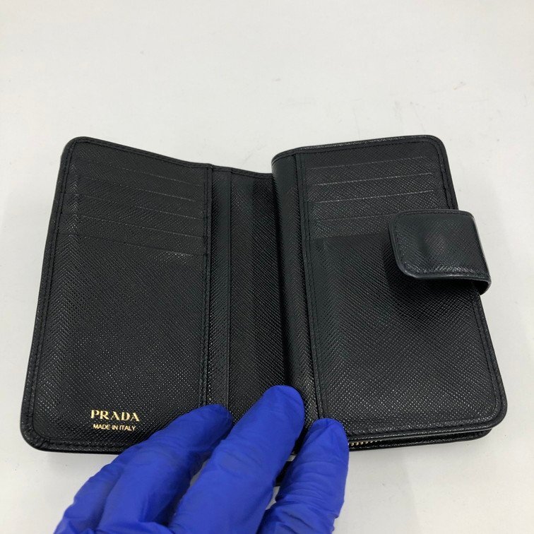 PRADA プラダ サフィアーノ メタル 二つ折り財布 1ML225 62 箱 PRADA プラダ サフィアーノ メタル 二つ折り財布 1ML225 62 箱