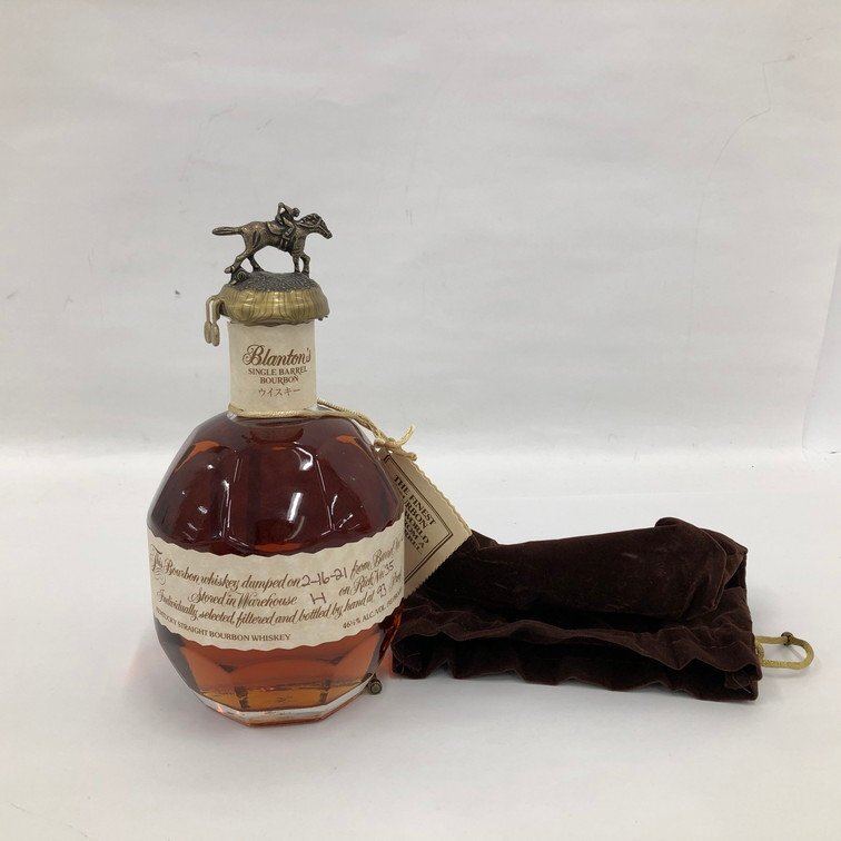 Blantones ブラントン バーボンウイスキー 750ml 46.5% 未開栓 Blantones ブラントン バーボンウイスキー 750ml 46.5% 未開栓