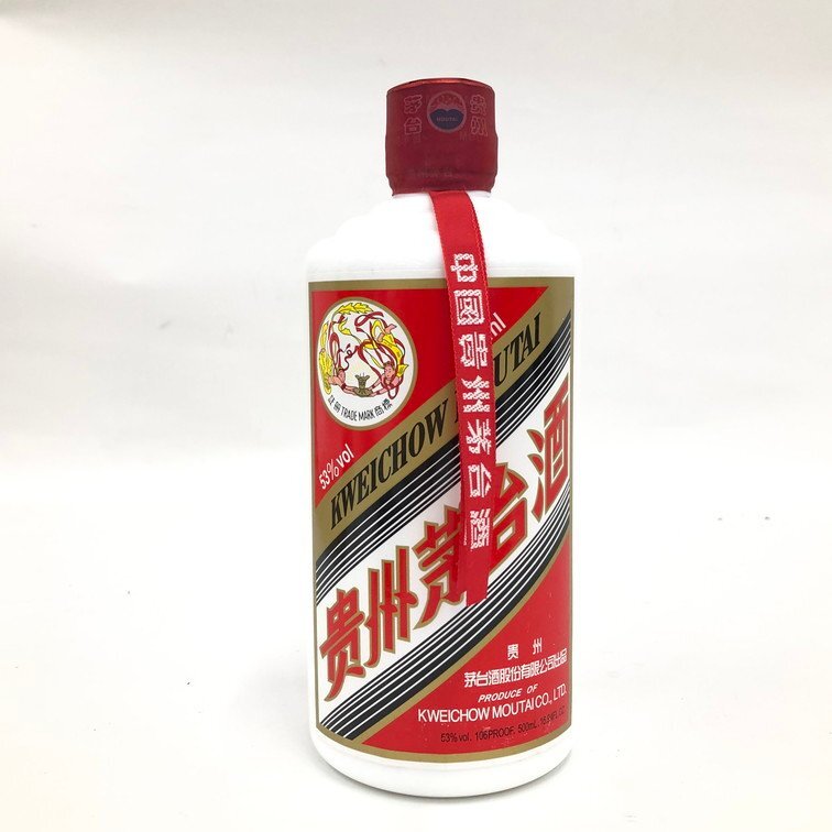 KWEICHOW MOUTAI 貴州茅台酒 マオタイ酒 白酒 500ml 53% 未開栓 KWEICHOW MOUTAI 貴州茅台酒 マオタイ酒 白酒 500ml 53% 未開栓