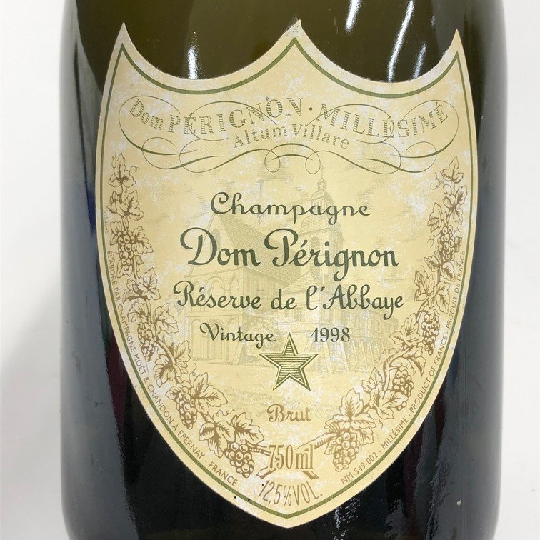 Dom Perignon ドン ペリニヨン 1998 レゼルヴ ド ラベイ Dom Perignon ドン ペリニヨン 1998 レゼルヴ ド ラベイ