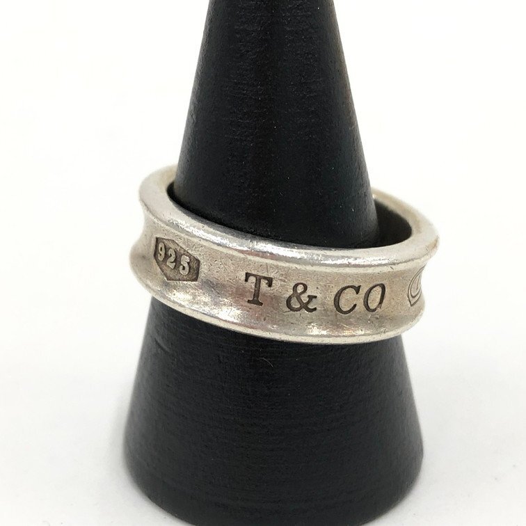 TIFFANY & Co. ティファニー 1837 リング Ag925 シルバー 17号 TIFFANY & Co. ティファニー 1837 リング Ag925 シルバー 17号