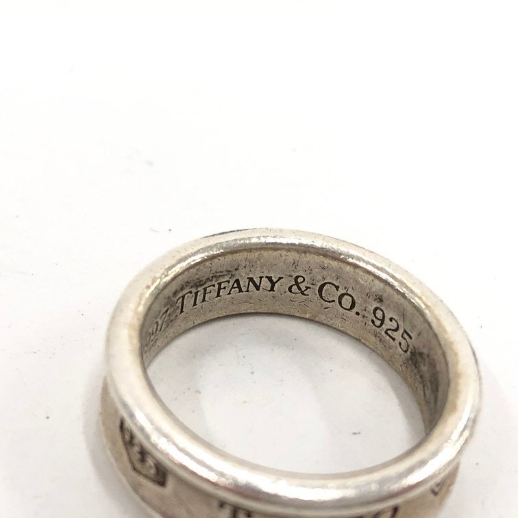 TIFFANY & Co. ティファニー 1837 リング Ag925 シルバー 17号 TIFFANY & Co. ティファニー 1837 リング Ag925 シルバー 17号