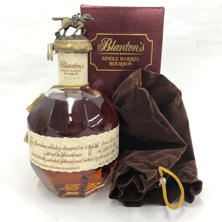 Blanton's ブラントン シングル バレル バーボン 750ml 46.5 Blanton's ブラントン シングル バレル バーボン 750ml 46.5