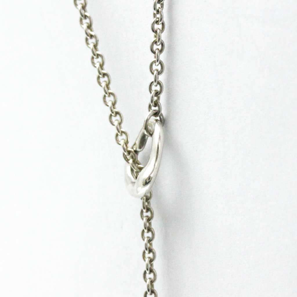 ティファニー シルバー925 淡水パール メンズ，レディース ペンダントネックレス オープンハート 淡水パール