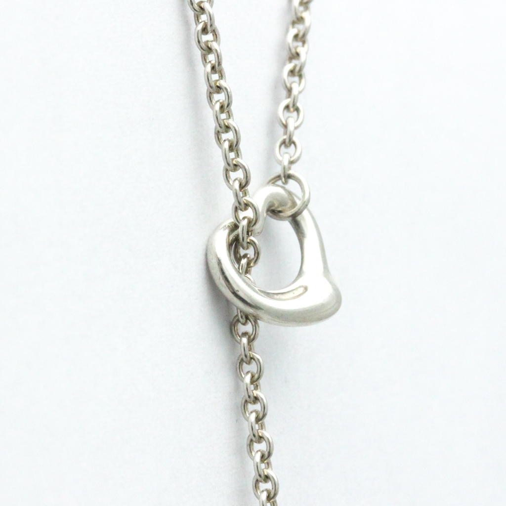 ティファニー シルバー925 淡水パール メンズ，レディース ペンダントネックレス オープンハート 淡水パール