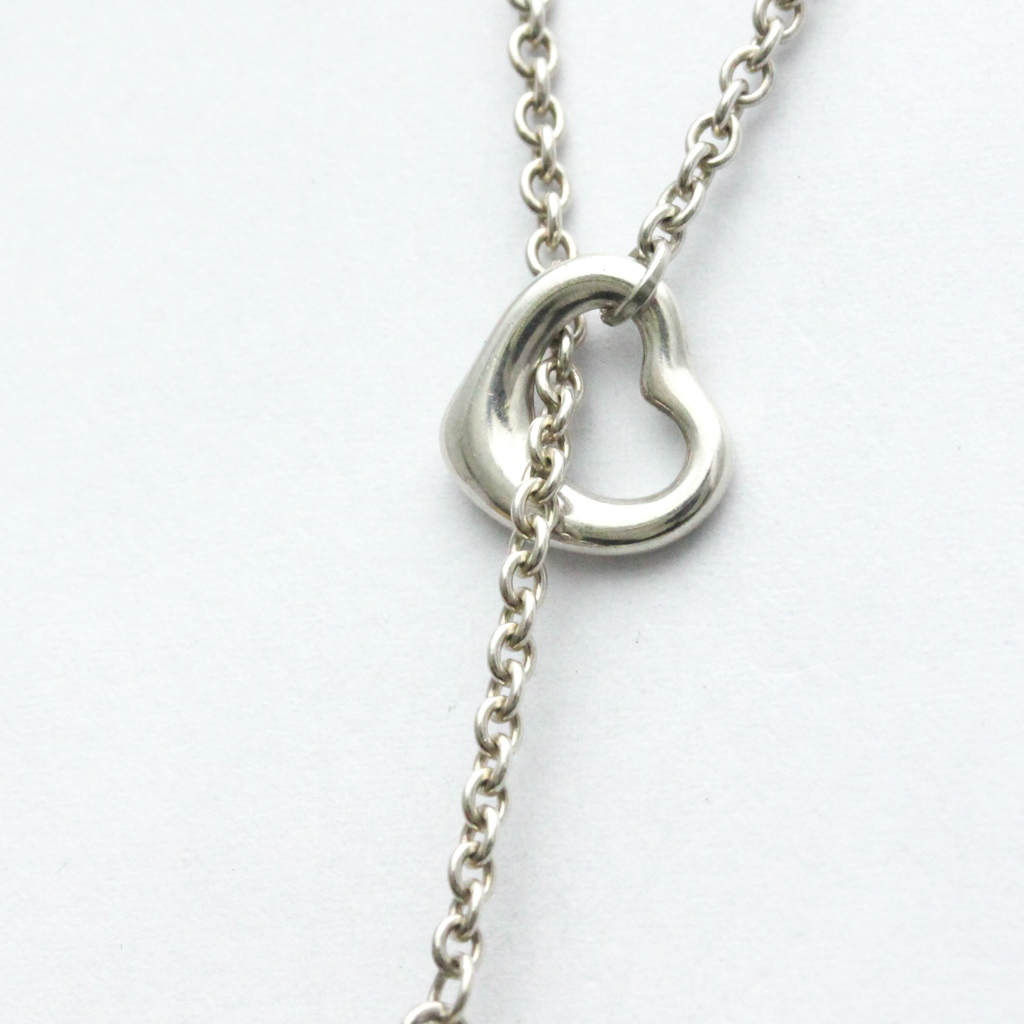 ティファニー シルバー925 淡水パール メンズ，レディース ペンダントネックレス オープンハート 淡水パール