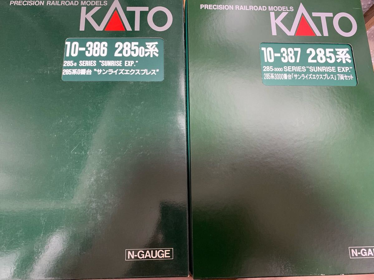 KATO 285系 サンライズエクスプレス 14両フル編成 10-386 10-387 KATO 285系 サンライズエクスプレス 14両フル編成 10-386 10-387