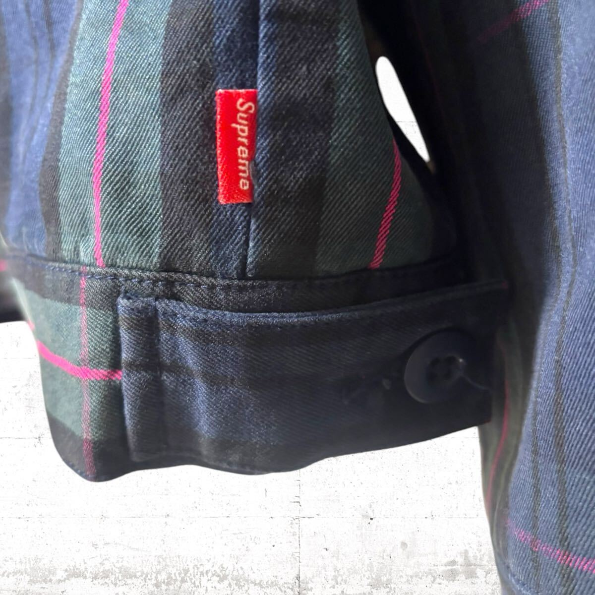 希少 XL コラボ シュプリーム ジュンヤワタナベコムデギャルソンマン ワーク ジャケット Supreme COMMEdesGARCONS Printed Work Jacket