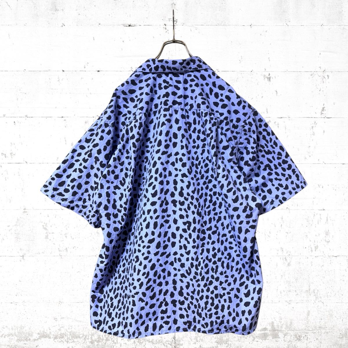 希少 WACKO MARIA GRAMICCI レオパード オープンカラー シャツ 希少 WACKO MARIA GRAMICCI レオパード オープンカラー シャツ