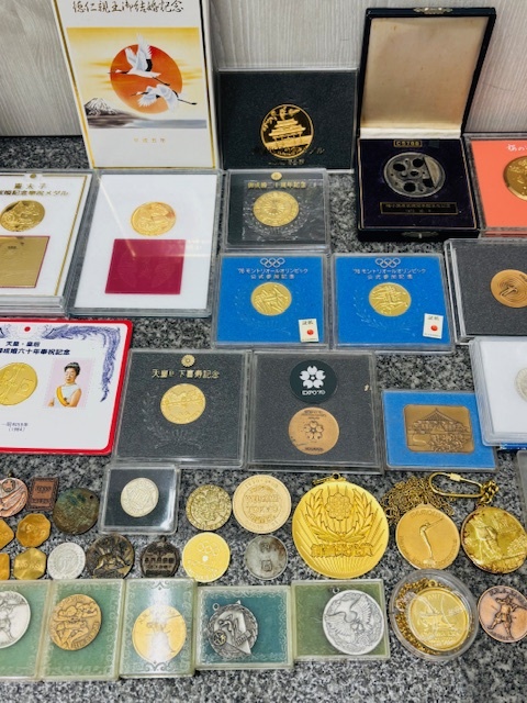 UWA(10277-11981) 記念メダルまとめて 大量 松下電工 創業50周年 UWA(10277-11981) 記念メダルまとめて 大量 松下電工 創業50周年