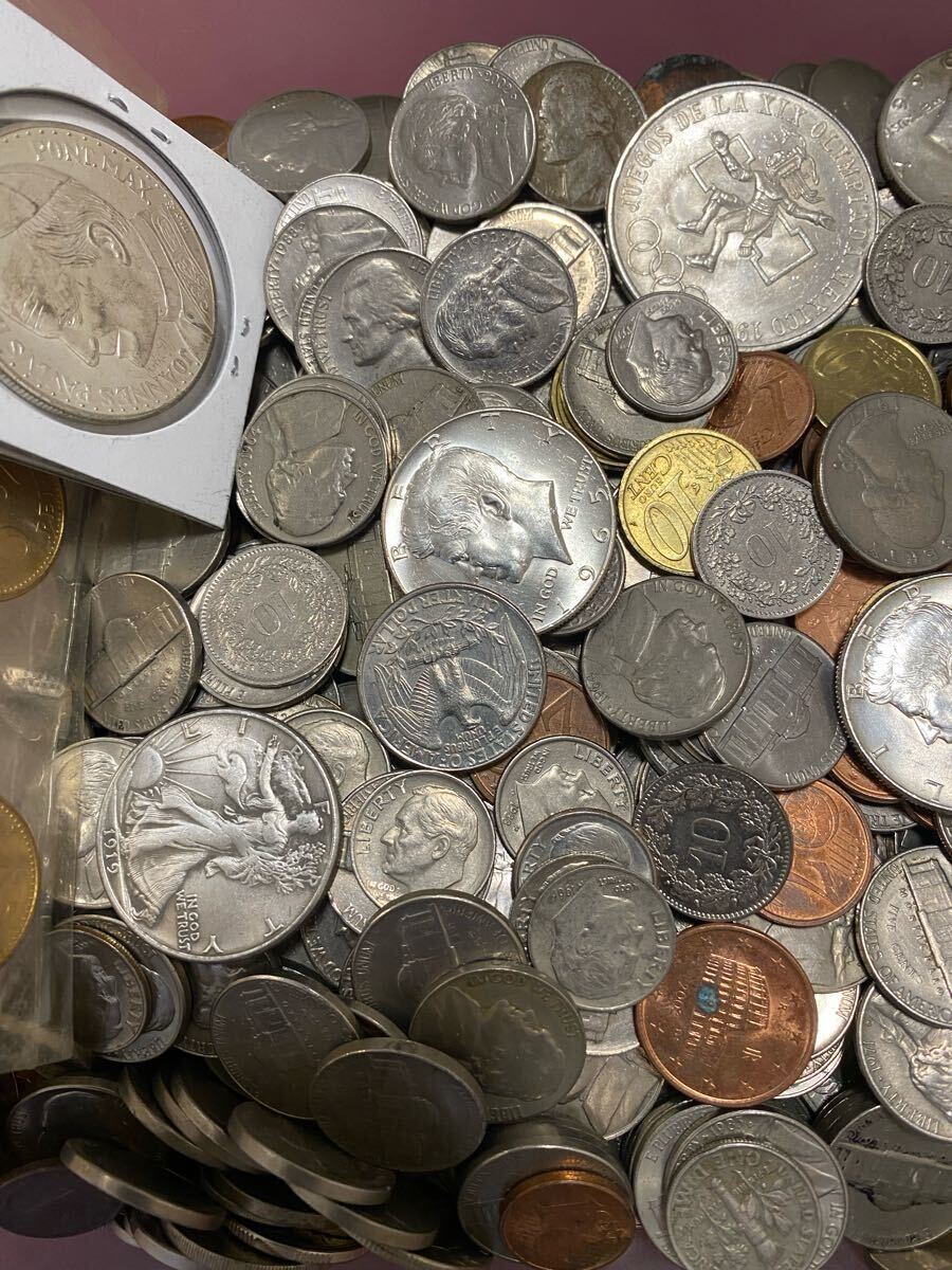 海外コイン 銀貨まとめ 外貨 外国コイン コレクション 9kg以上 海外コイン 銀貨まとめ 外貨 外国コイン コレクション 9kg以上