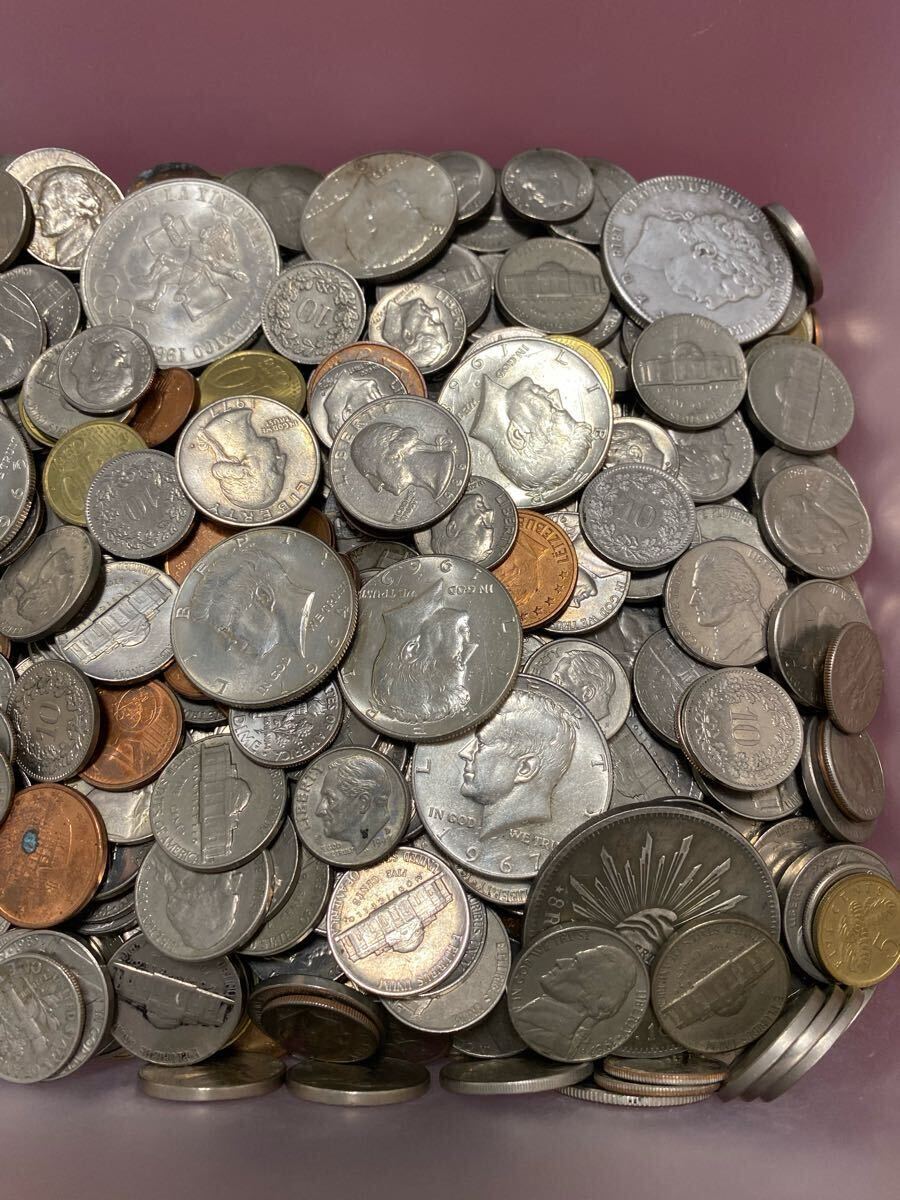 海外コイン 銀貨まとめ 外貨 外国コイン コレクション 9kg以上 海外コイン 銀貨まとめ 外貨 外国コイン コレクション 9kg以上