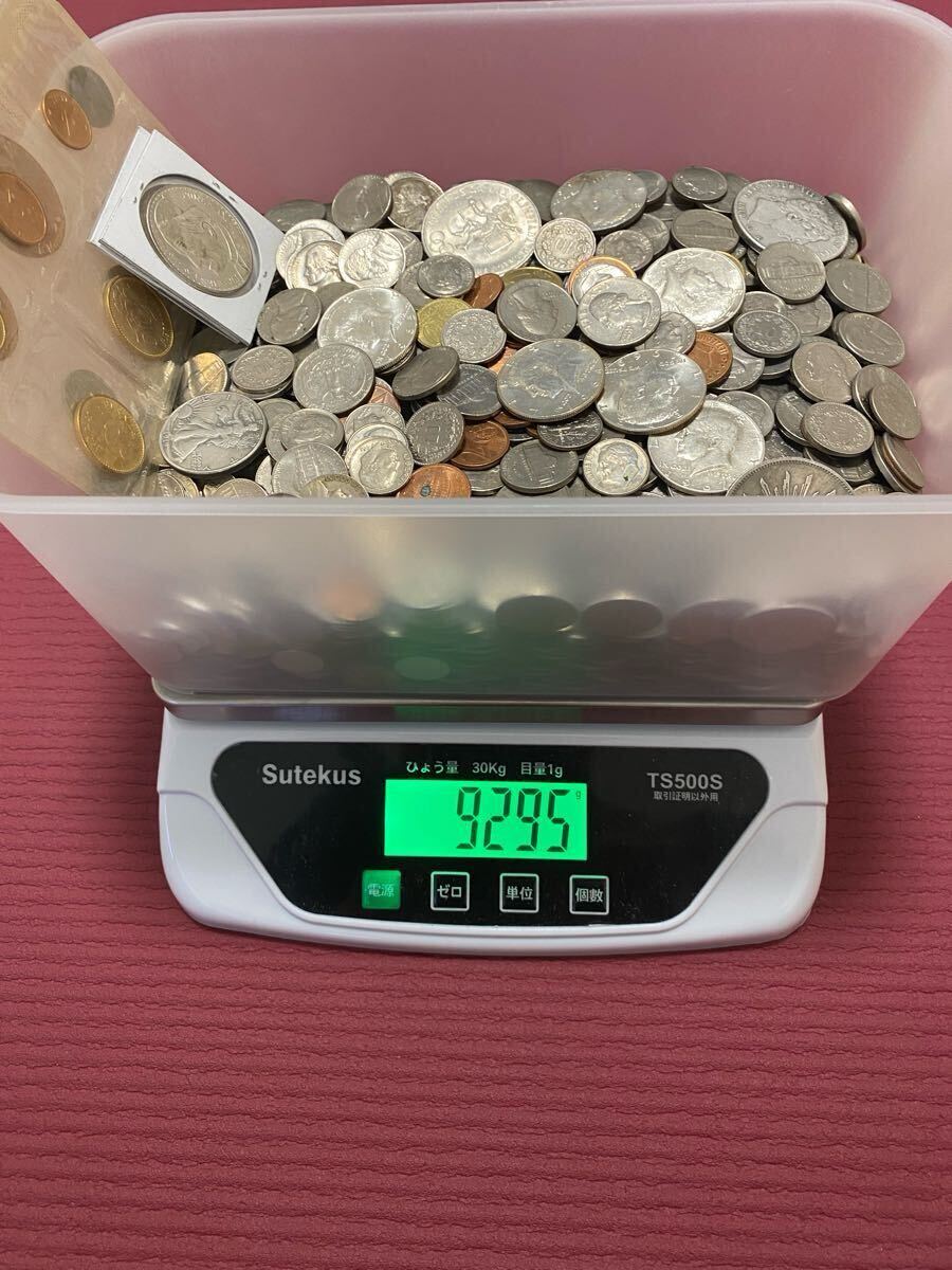 海外コイン 銀貨まとめ 外貨 外国コイン コレクション 9kg以上 海外コイン 銀貨まとめ 外貨 外国コイン コレクション 9kg以上