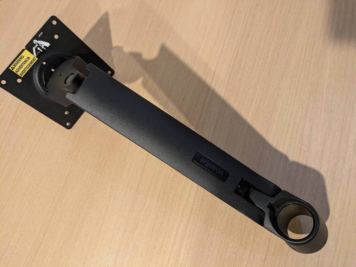 20 エルゴトロン アーム 単體 ブラック 黒 LCD Desk Mount Arm Ergotron モニター デスクマウント LX ゲーミング 45-241-224