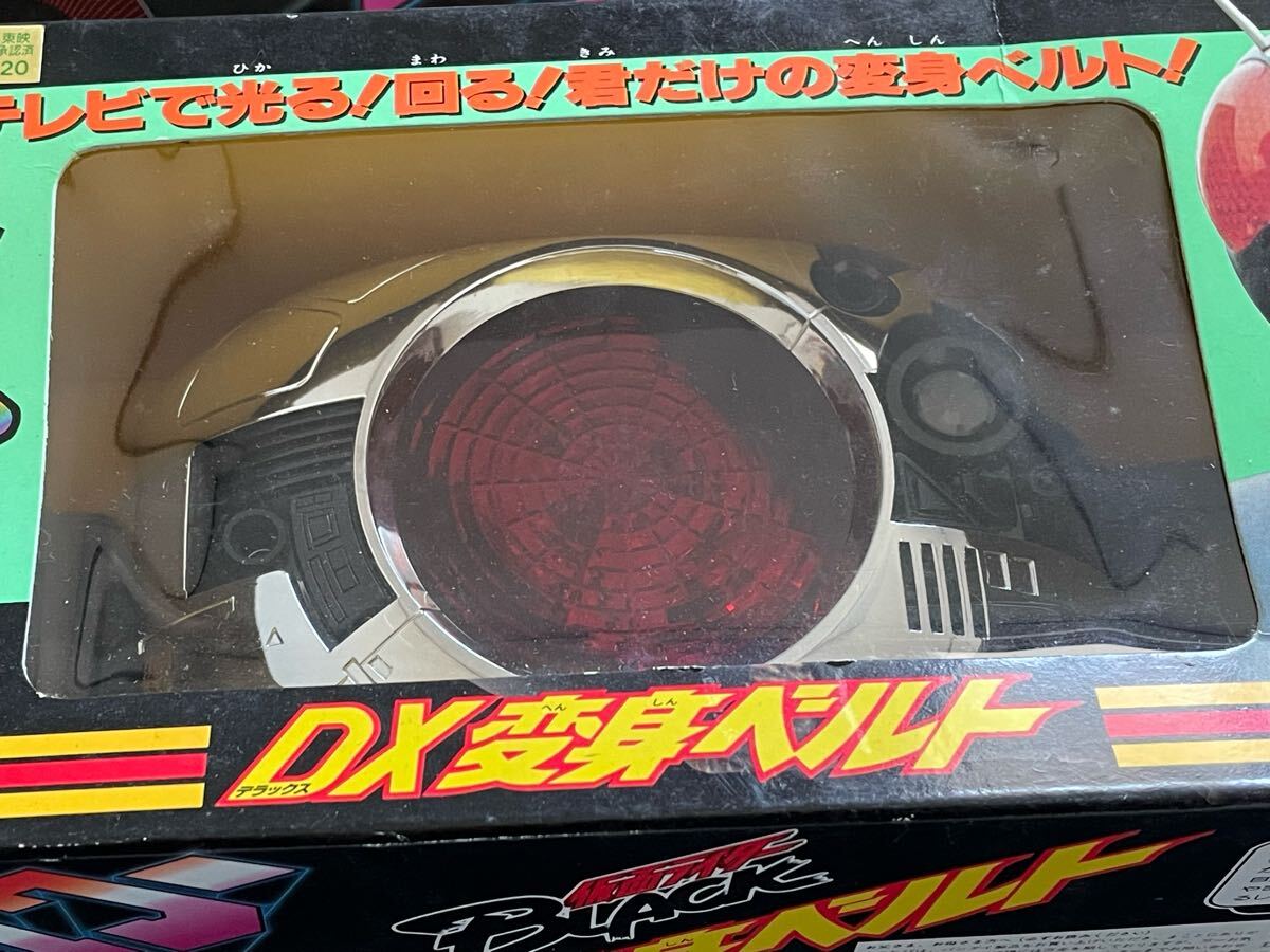 未使用 当時物 仮面ライダーBLACK DX変身ベルトテレビパワー 未使用 当時物 仮面ライダーBLACK DX変身ベルトテレビパワー
