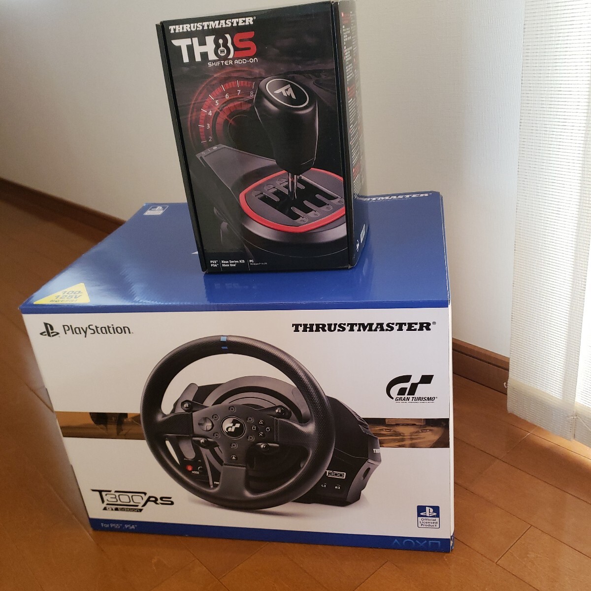 T300RS GT Edition Thrustmaster スラストマスター th8sシフター T300RS GT Edition Thrustmaster スラストマスター th8sシフター