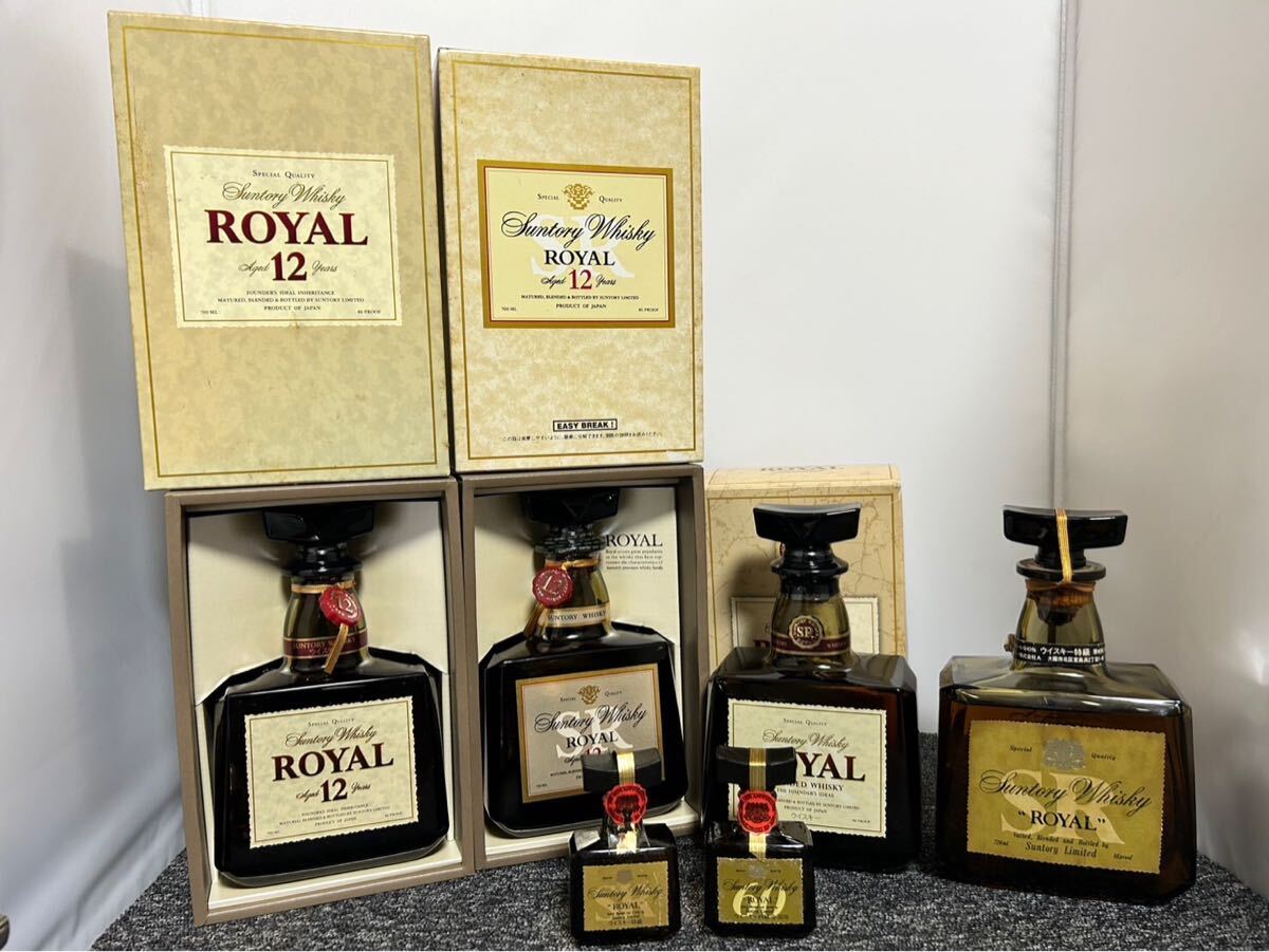 SUNTORY サントリー ローヤル ウイスキー ROYAL SR 12年 60 古酒 SUNTORY サントリー ローヤル ウイスキー ROYAL SR 12年 60 古酒