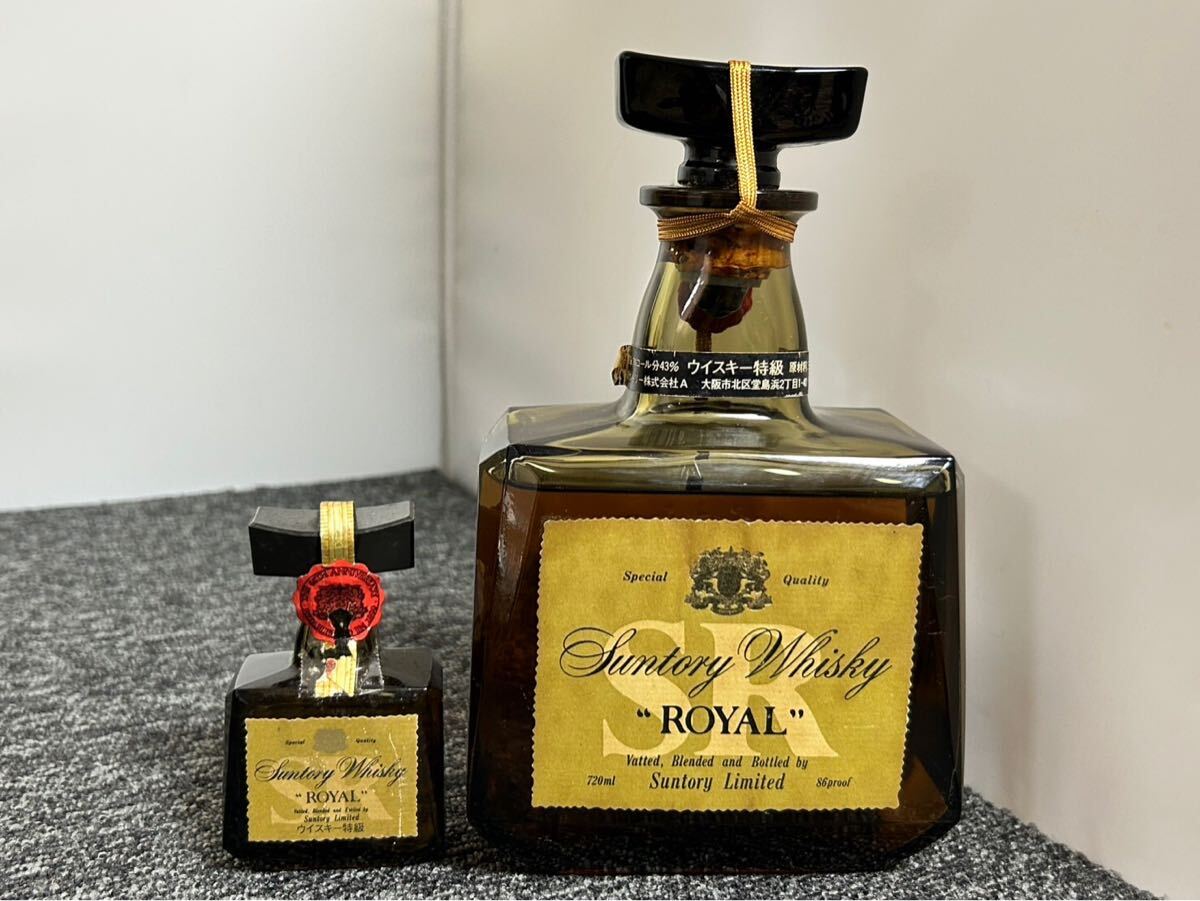 SUNTORY サントリー ローヤル ウイスキー ROYAL SR 12年 60 古酒 SUNTORY サントリー ローヤル ウイスキー ROYAL SR 12年 60 古酒