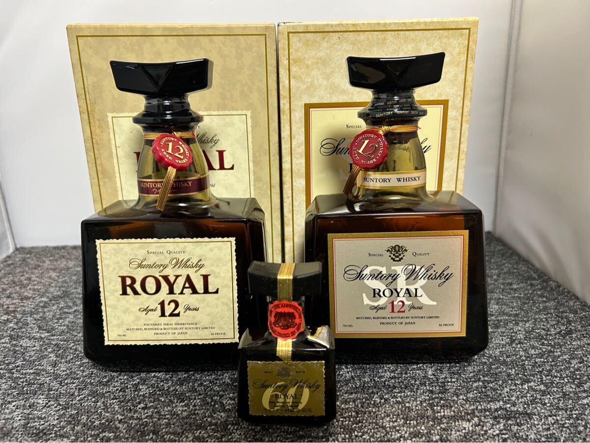 SUNTORY サントリー ローヤル ウイスキー ROYAL SR 12年 60 古酒 SUNTORY サントリー ローヤル ウイスキー ROYAL SR 12年 60 古酒