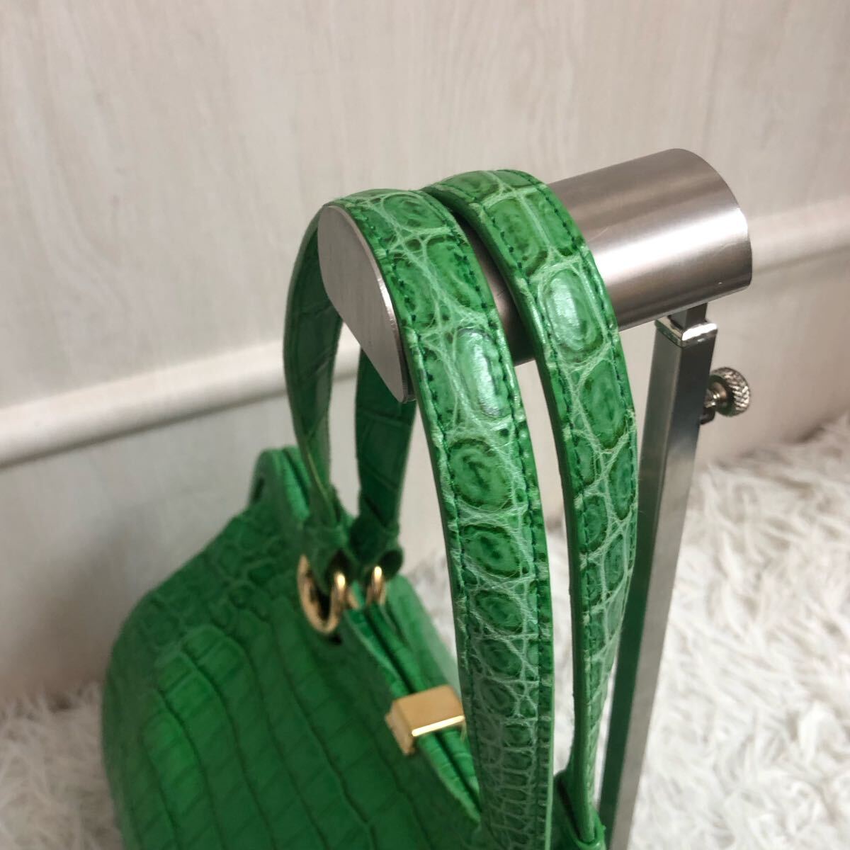 極美品/超希少○ボッテガヴェネタ BOTTEGA VENETA クロコダイル 極美品/超希少○ボッテガヴェネタ BOTTEGA VENETA クロコダイル