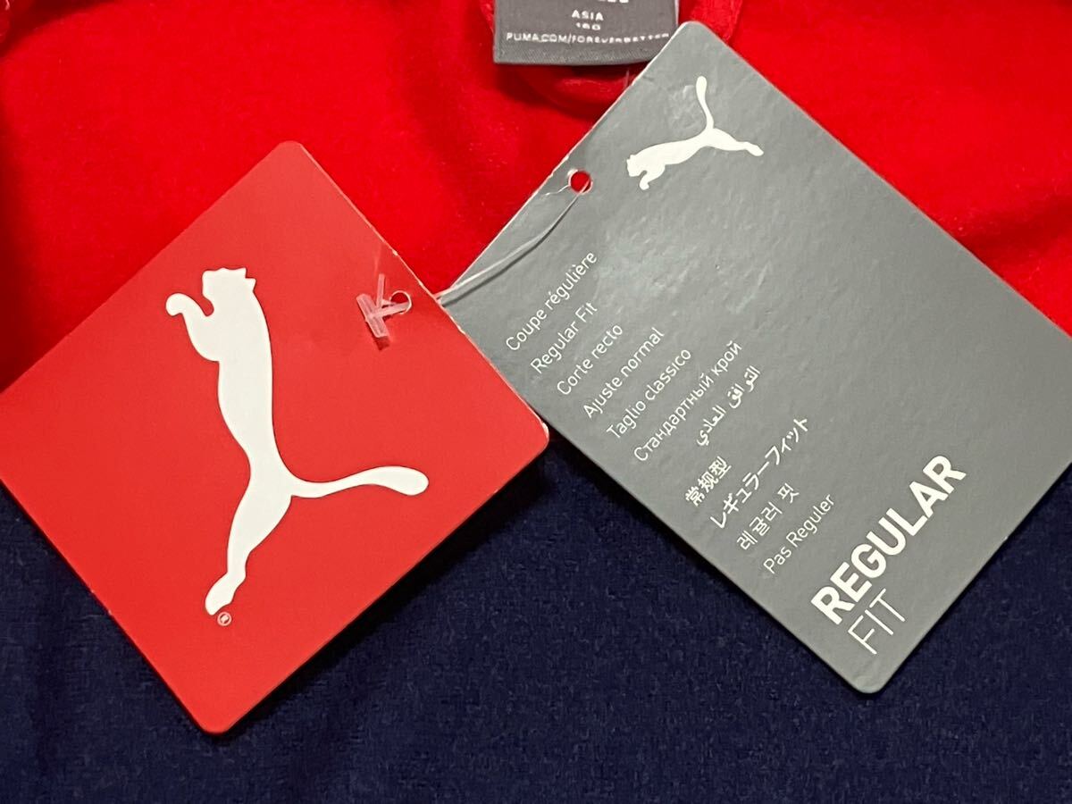 未使用 タグ付 PUMA 160 トラックジャケット ジャージ 未使用 タグ付 PUMA 160 トラックジャケット ジャージ