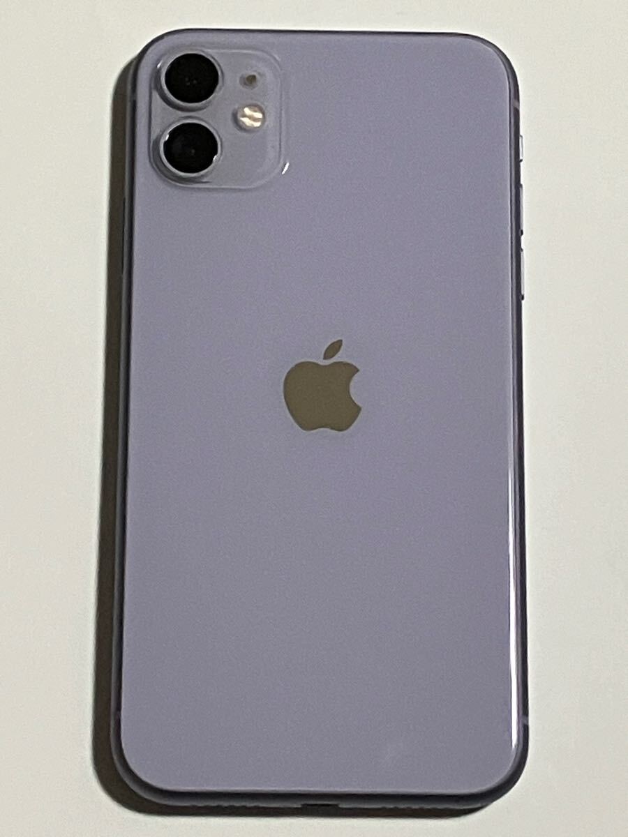 SIMフリー iPhone11 128GB 100% パープル 判定 11 アイフォン SIMフリー iPhone11 128GB 100% パープル 判定 11 アイフォン