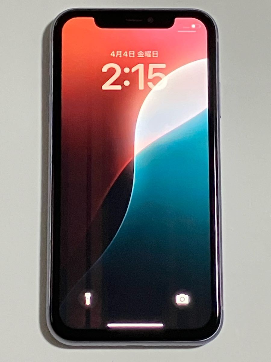 SIMフリー iPhone11 128GB 100% パープル 判定 11 アイフォン SIMフリー iPhone11 128GB 100% パープル 判定 11 アイフォン