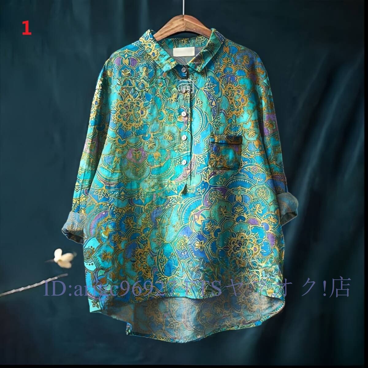 B3034* новый товар рисунок выбор возможно рубашка блуза надеты .. туника рубашка хлопок лен принт рисунок tops женский длинный рукав body type покрытие туника 