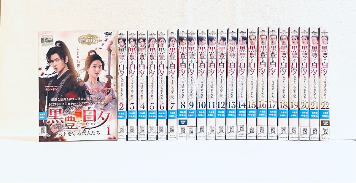黒豊と白夕 天下を守る恋人たち 【全22巻】 DVD 全巻セット ヤン 黒豊と白夕 天下を守る恋人たち 【全22巻】 DVD 全巻セット ヤン
