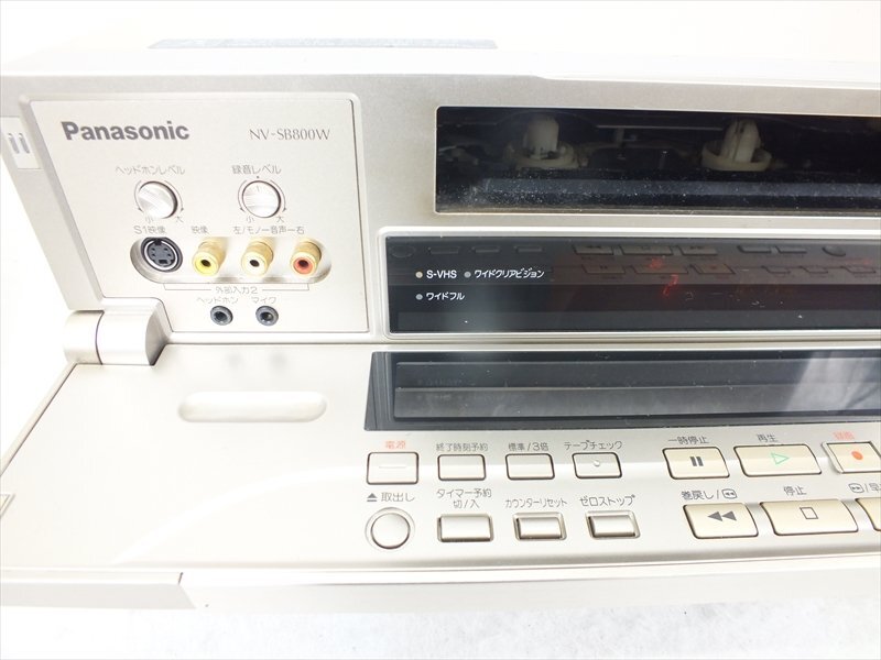 ♪ Panasonic パナソニック NV-SB800W ビデオデッキ VHS 中古 ♪ Panasonic パナソニック NV-SB800W ビデオデッキ VHS 中古