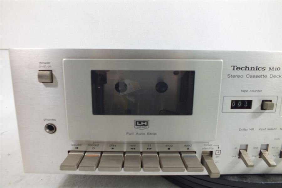 パナソニック  Technics RS-M10 ステレオカセットデッキ パナソニック Technics RS-M10 ステレオカセットデッキ