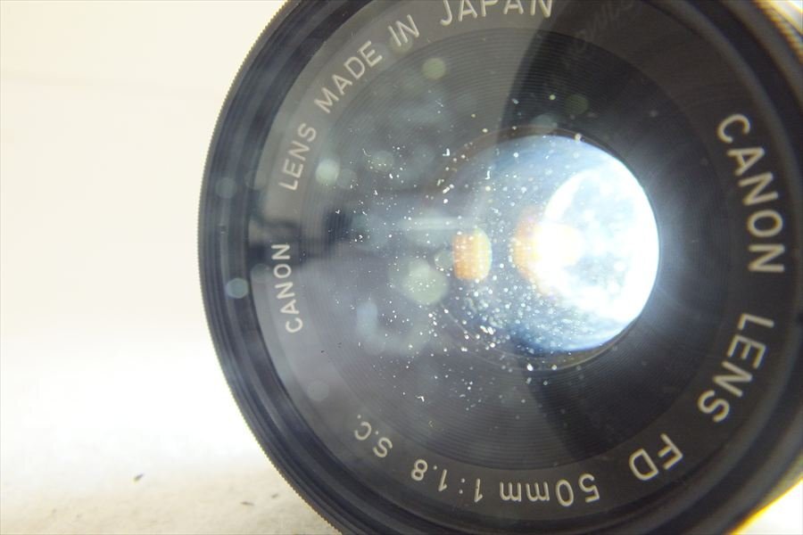 □ Canon キャノン FTb フィルム一眼レフカメラ FD 50mm 1:1.8 □ Canon キャノン FTb フィルム一眼レフカメラ FD 50mm 1:1.8