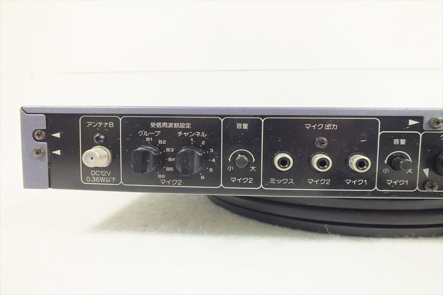 * PIONEER Pioneer KCR-V30 беспроводной микрофон ресивер б/у текущее состояние товар 250406A4547