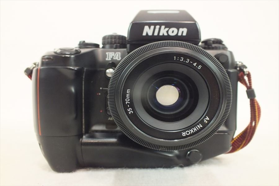 ☆ Nikon ニコン F4 MB-21 フィルム一眼レフ AF NIKKOR 35-70mm ☆ Nikon ニコン F4 MB-21 フィルム一眼レフ AF NIKKOR 35-70mm