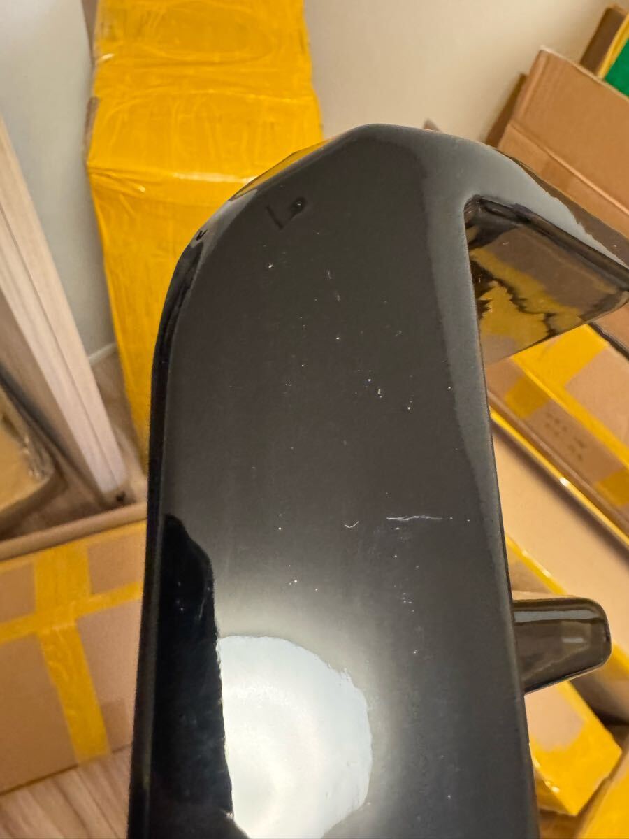 スバル　wrx sti vab リアディフューザー　アンダースポイラー　センター　艶黒塗装品_画像3