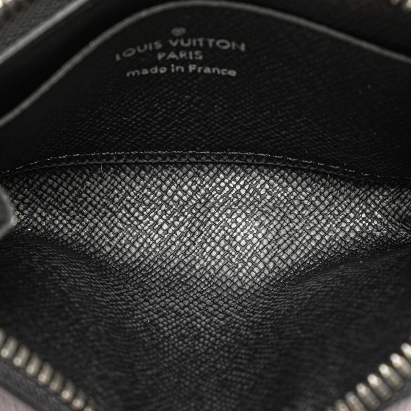 ルイ ヴィトン モノグラム エクリプス ポルトモネ ジュール コインケース 小銭入れ M63536 ブラック PVC レザー LOUIS VUITTON 【中古】_画像7