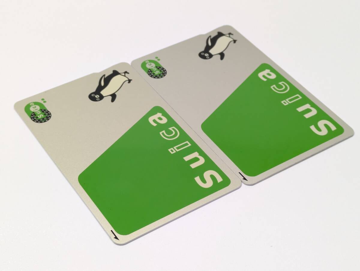 2枚セット】 Suica 無記名 残高なし/デポジットのみ 出場処理 2枚セット】 Suica 無記名 残高なし/デポジットのみ 出場処理