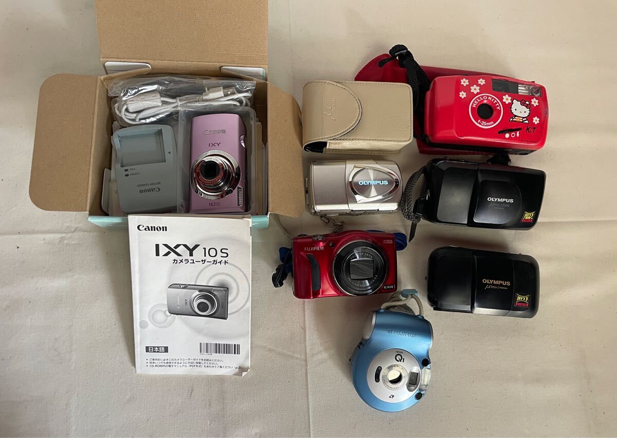 カメラ まとめて 多数 デジカメ フィルムカメラ Canon OLYMPUS カメラ まとめて 多数 デジカメ フィルムカメラ Canon OLYMPUS