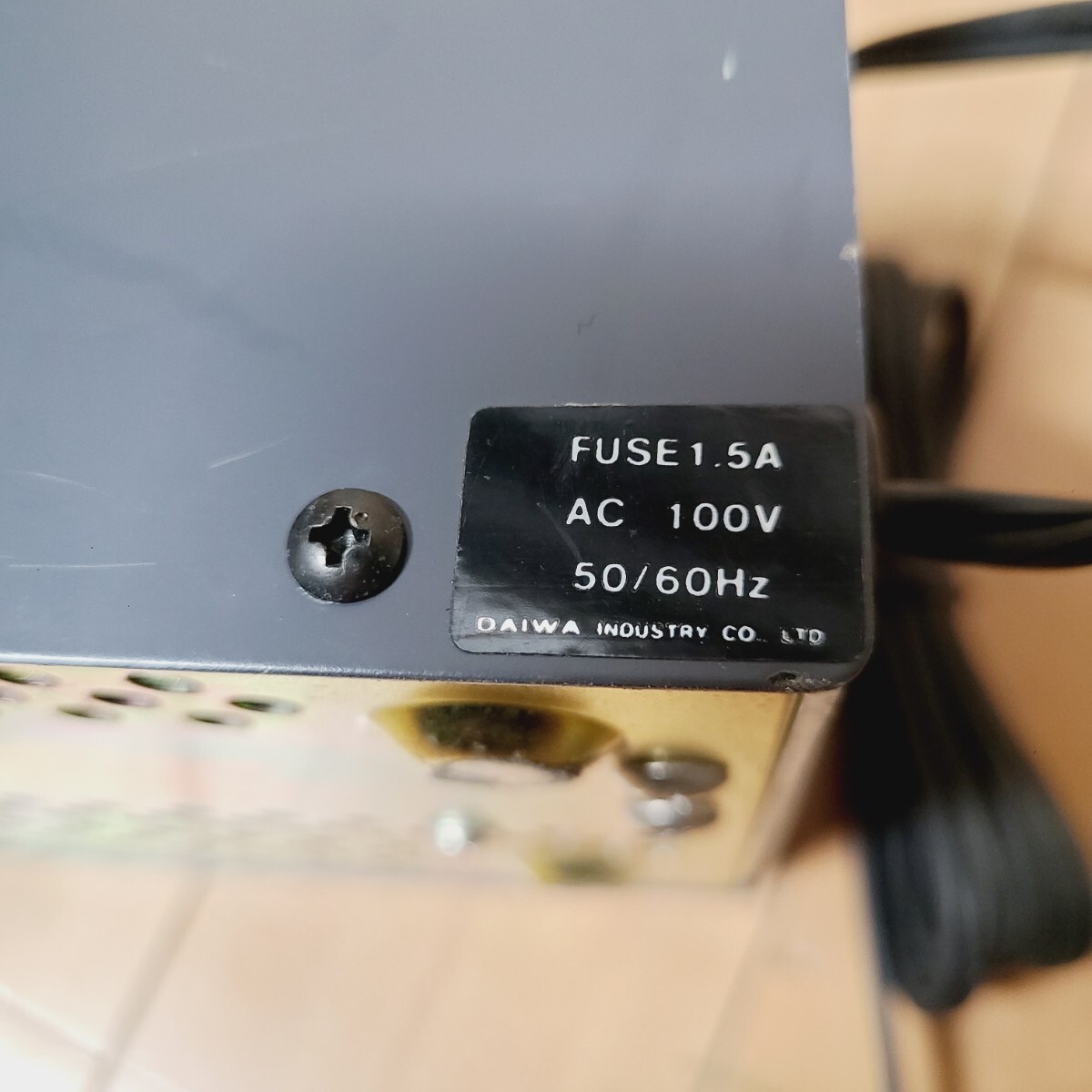 0427**DAIWA DC POWER SUPPLY 13.8V стабилизированный источник питания PS-40Y прикуриватель **