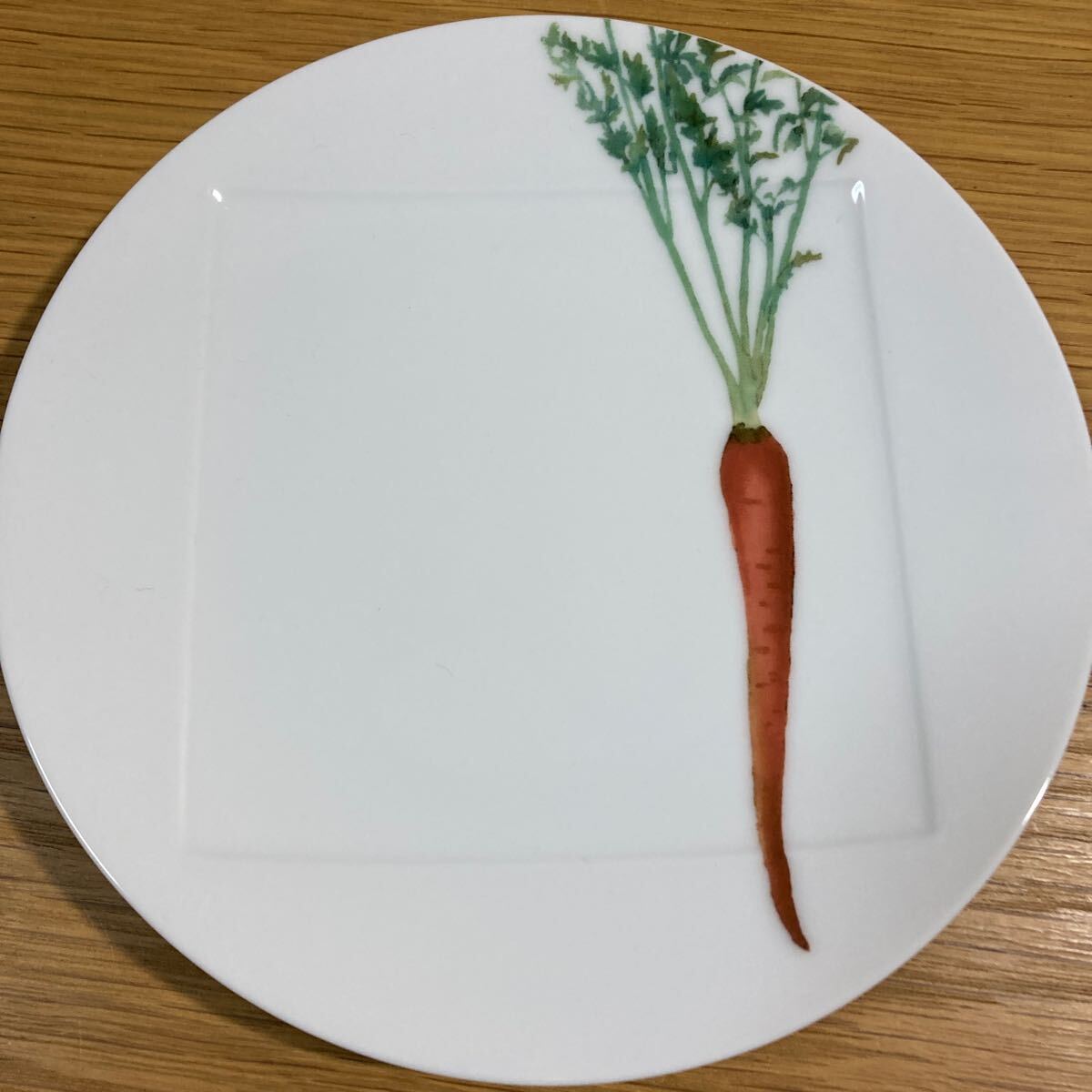 ▼ ノリタケ≪京香旬彩 プレート ５枚≫約15cm デザートプレート 野菜_画像6