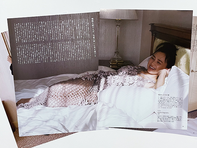 【送料込み・即決】永作博美｜切り抜き 9P｜雑誌 SPUR シュプール 2025年 3月号｜_画像2